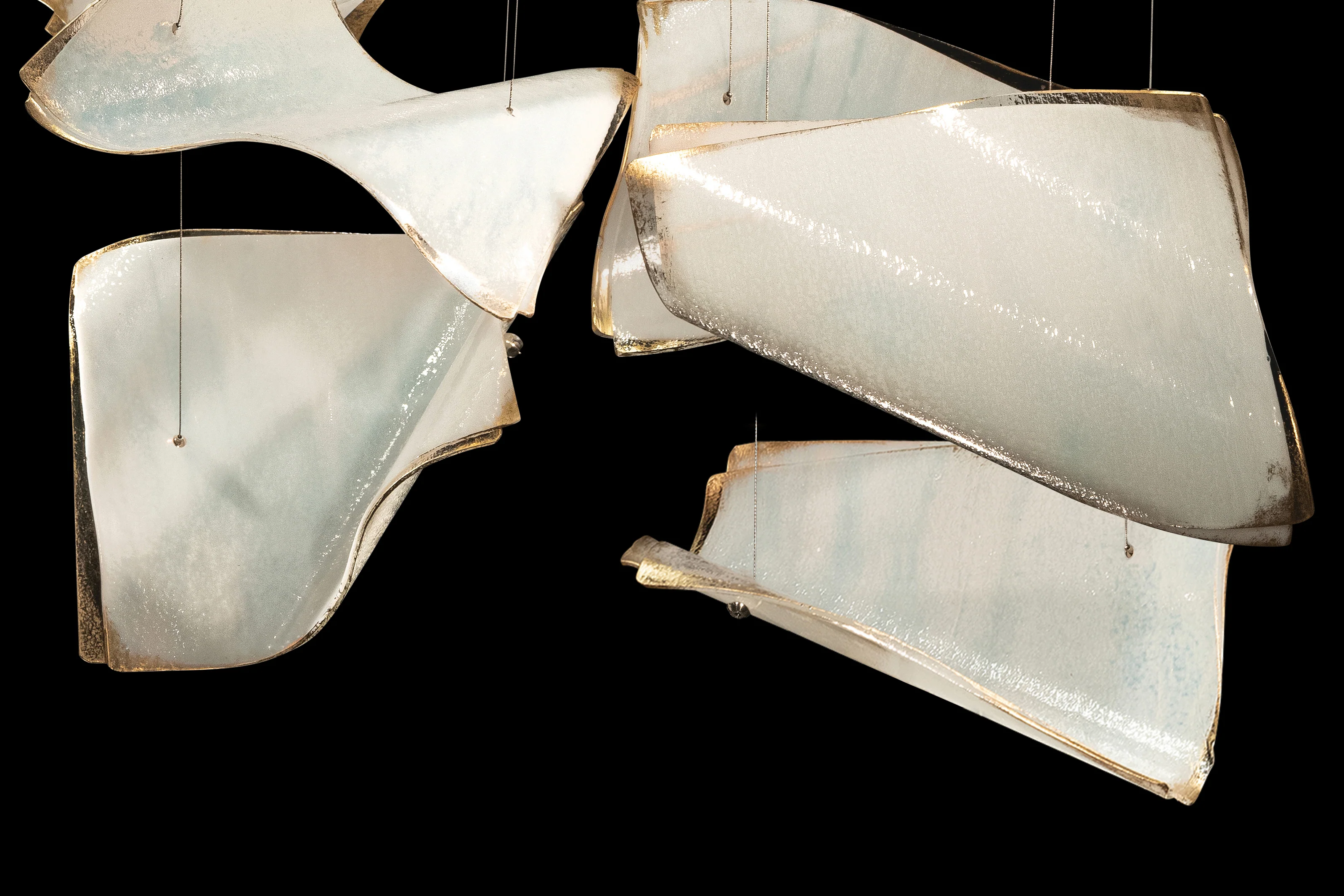Fine Art Elevate 54" Pages Swoop Rectangular Pendant - Image 20
