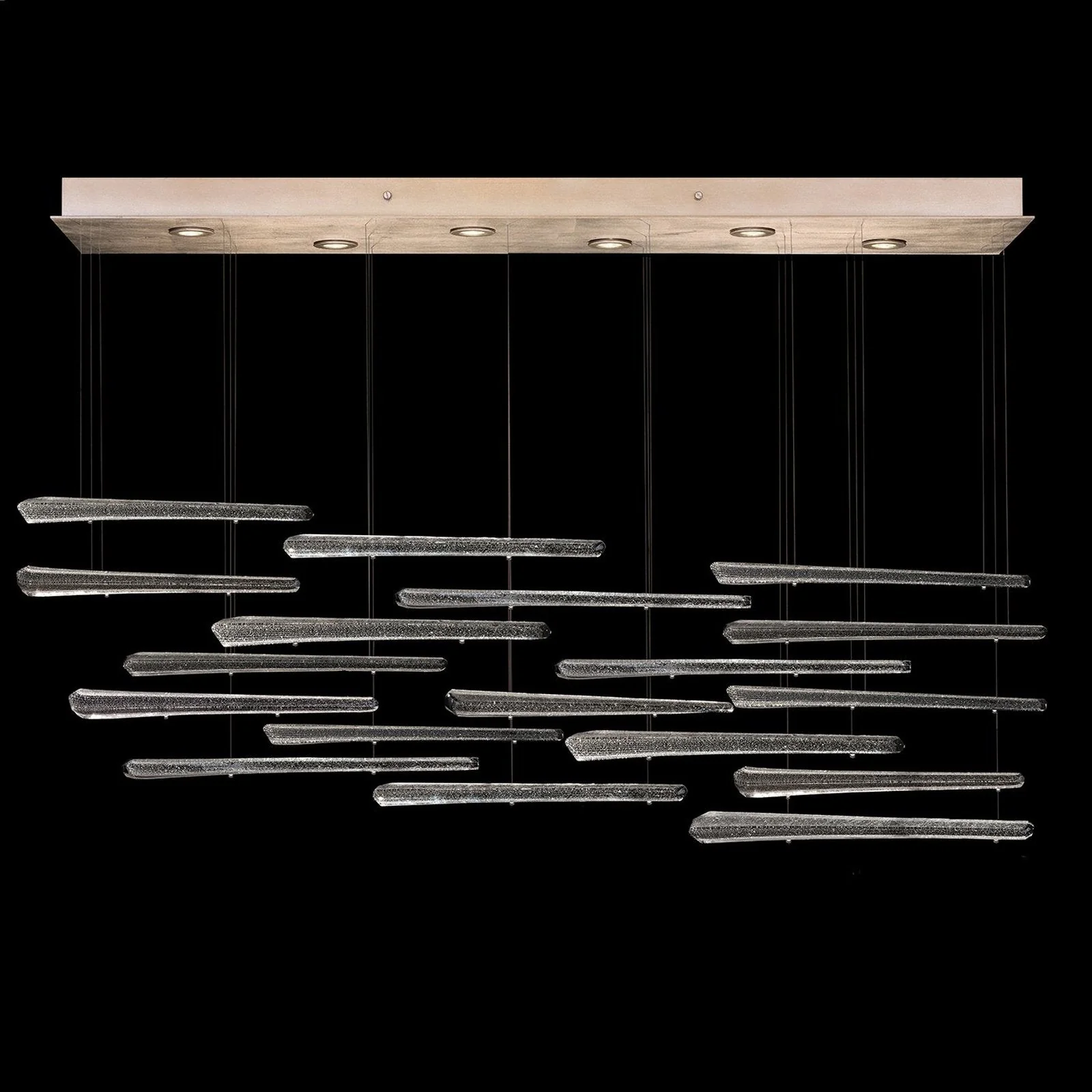 Fine Art Elevate 59" Spires Rectangular Pendant - Image 10