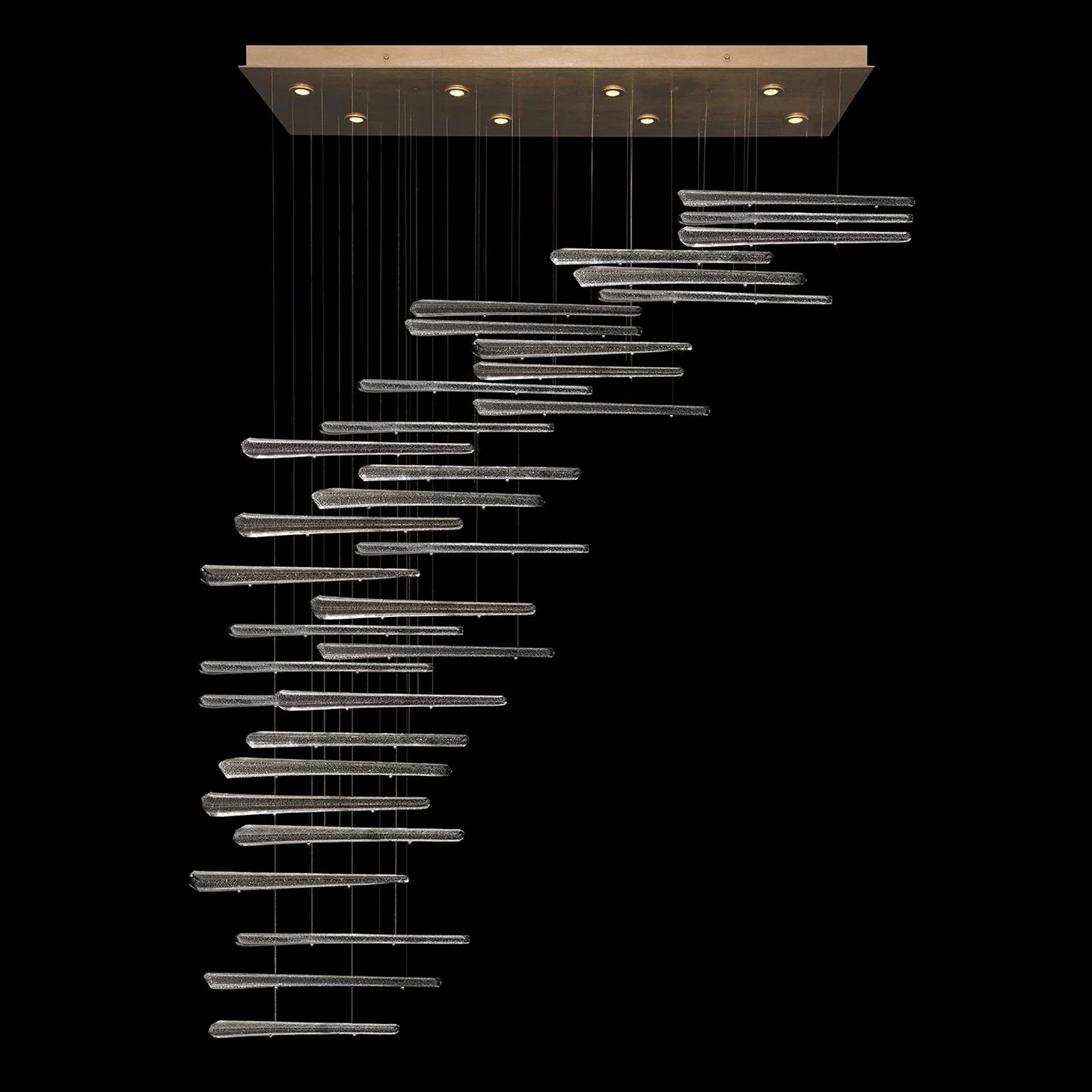 Fine Art Elevate 62" Spires rectangular Pendant - Image 10