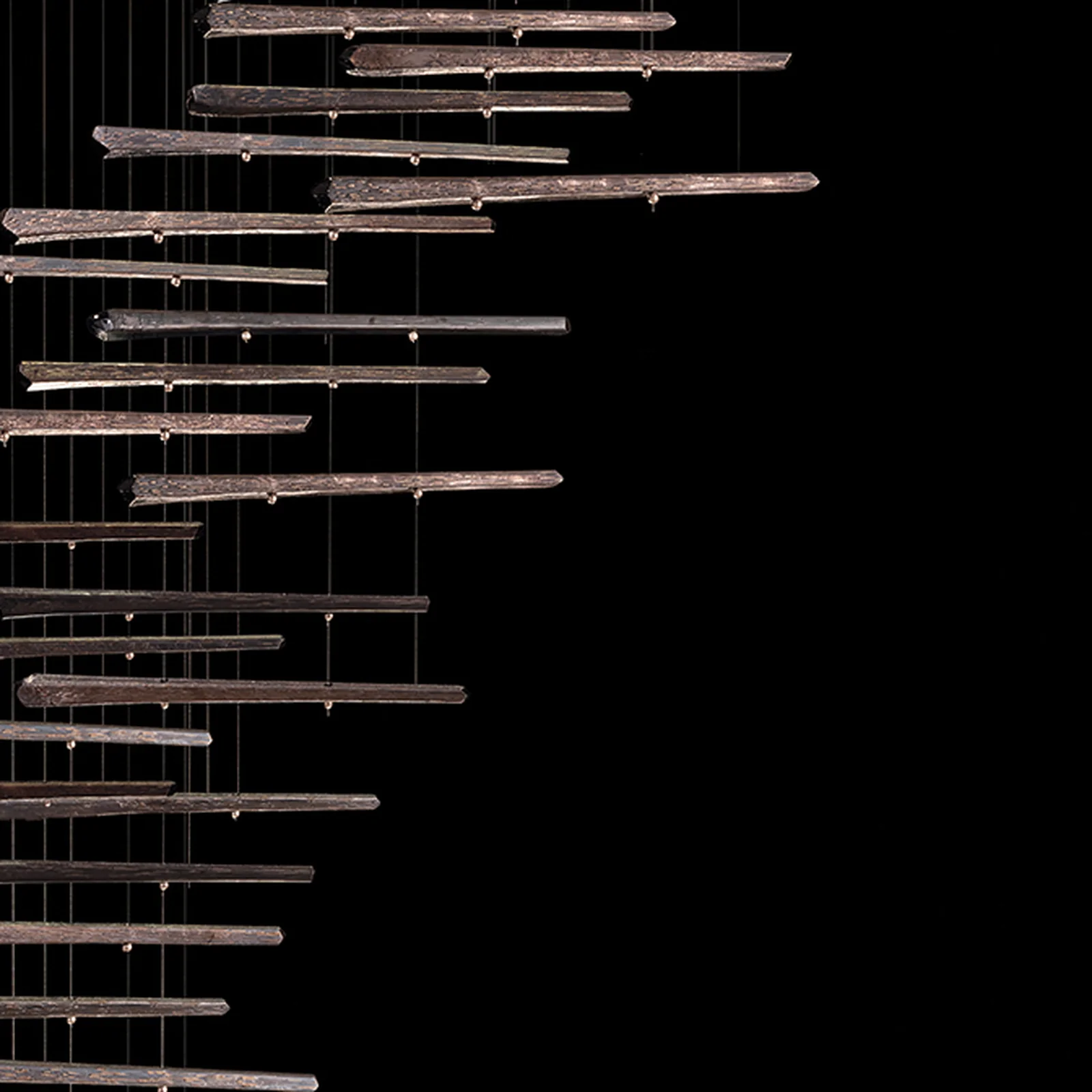 Fine Art Elevate 62" Spires rectangular Pendant - Image 15