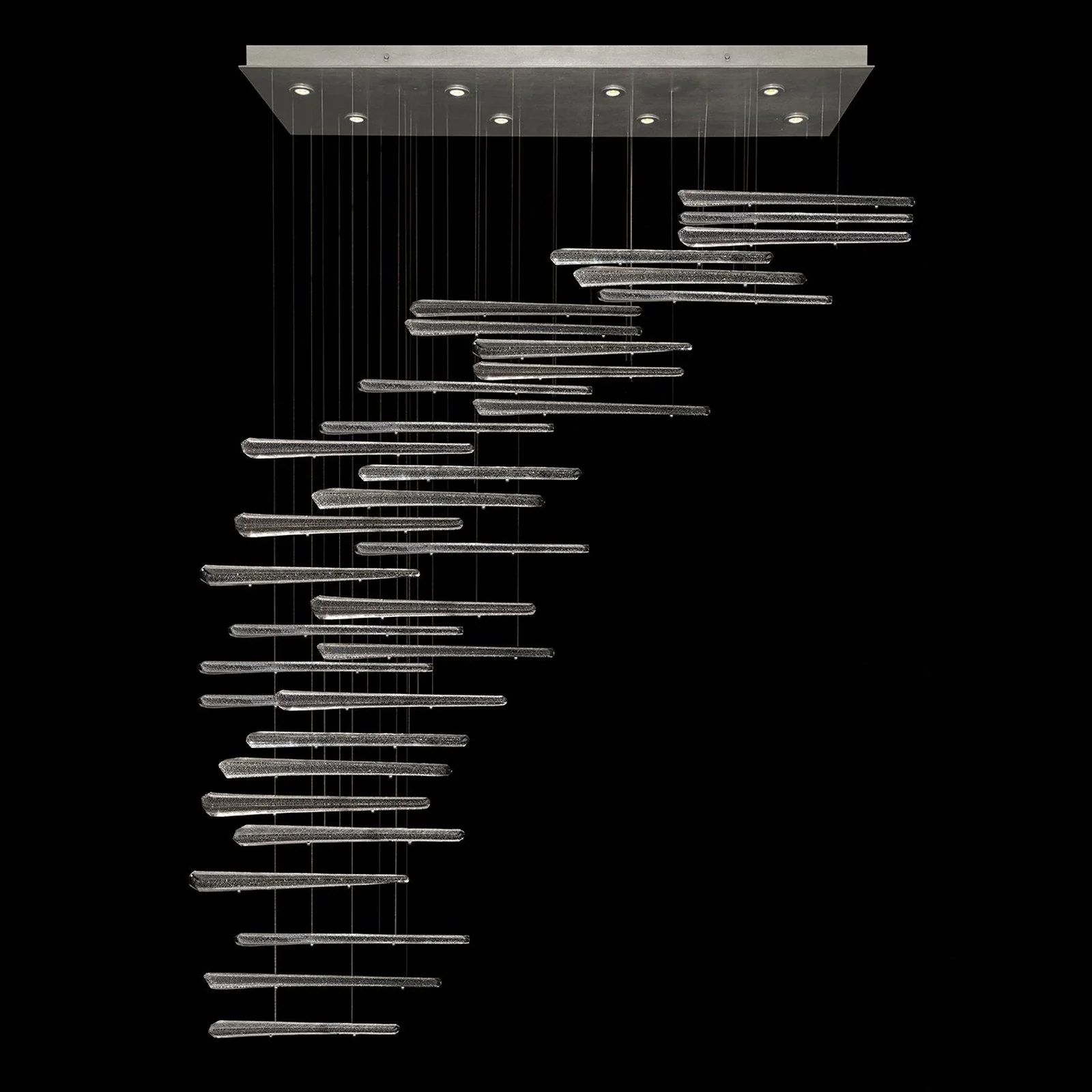 Fine Art Elevate 62" Spires rectangular Pendant - Image 4