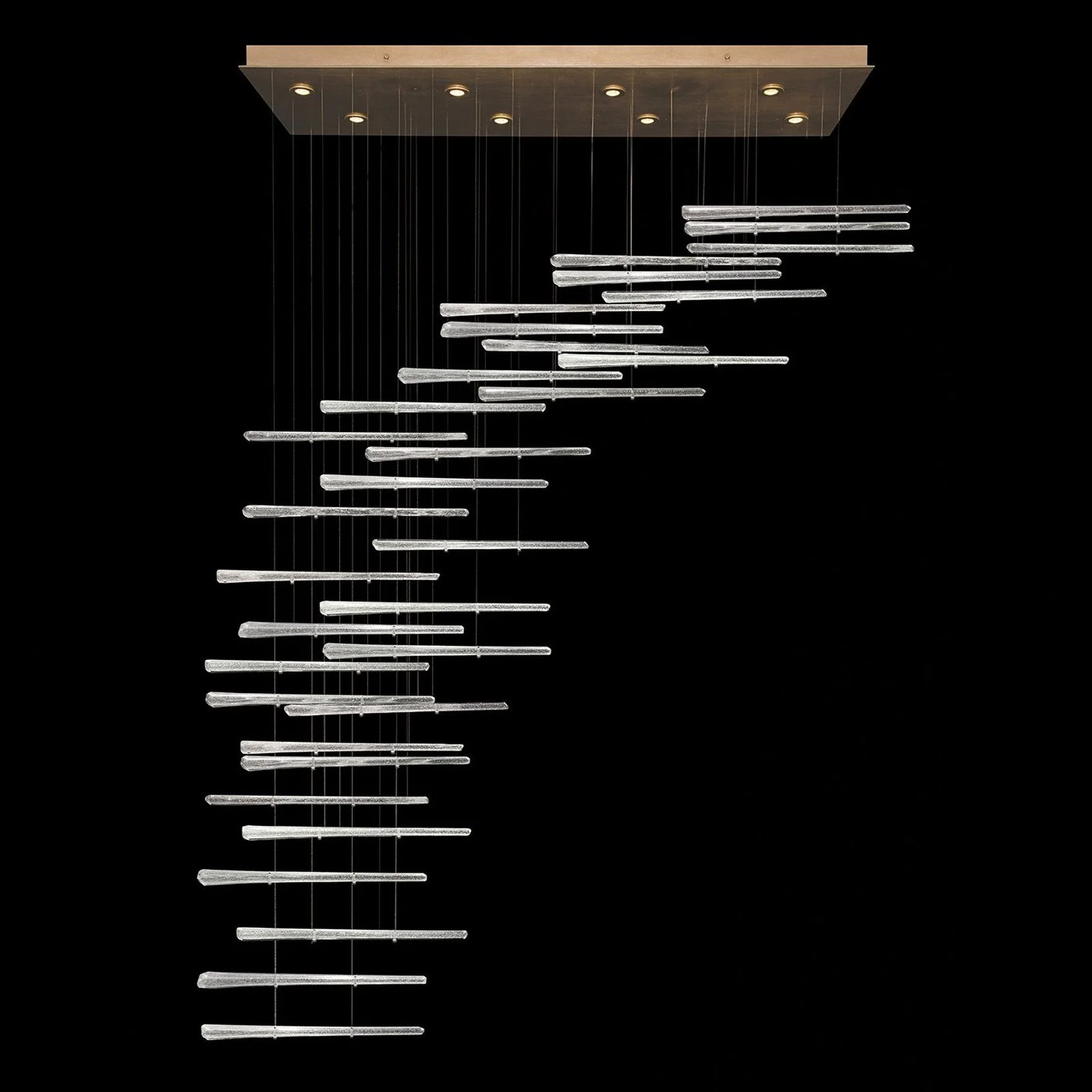 Fine Art Elevate 62" Spires rectangular Pendant - Image 7