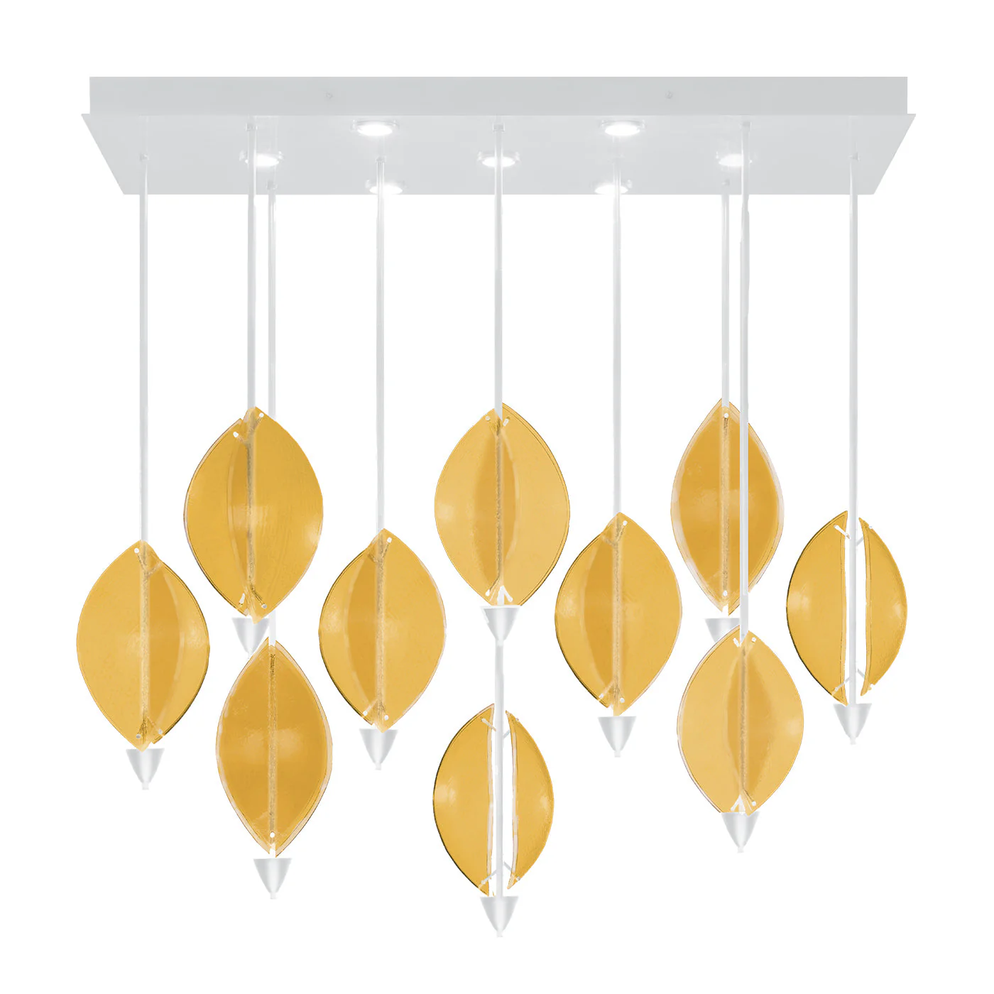 Fine Art Embark 59"W Rectangular Pendant - Image 8