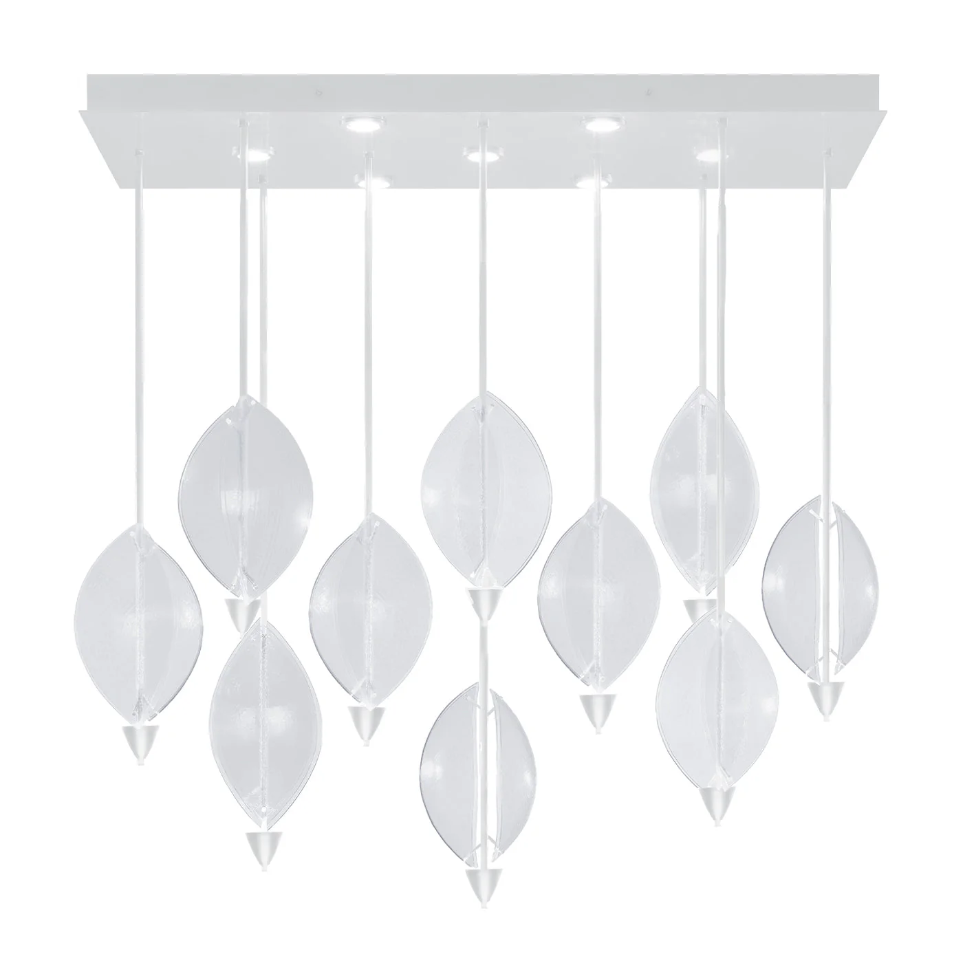 Fine Art Embark 59"W Rectangular Pendant - Image 9