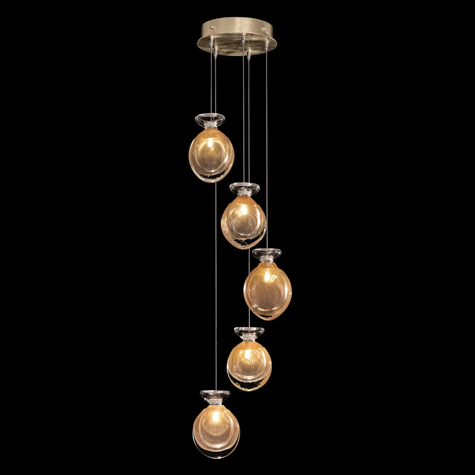 Fine Art Essence 11.5"W Round Pendant - Image 14
