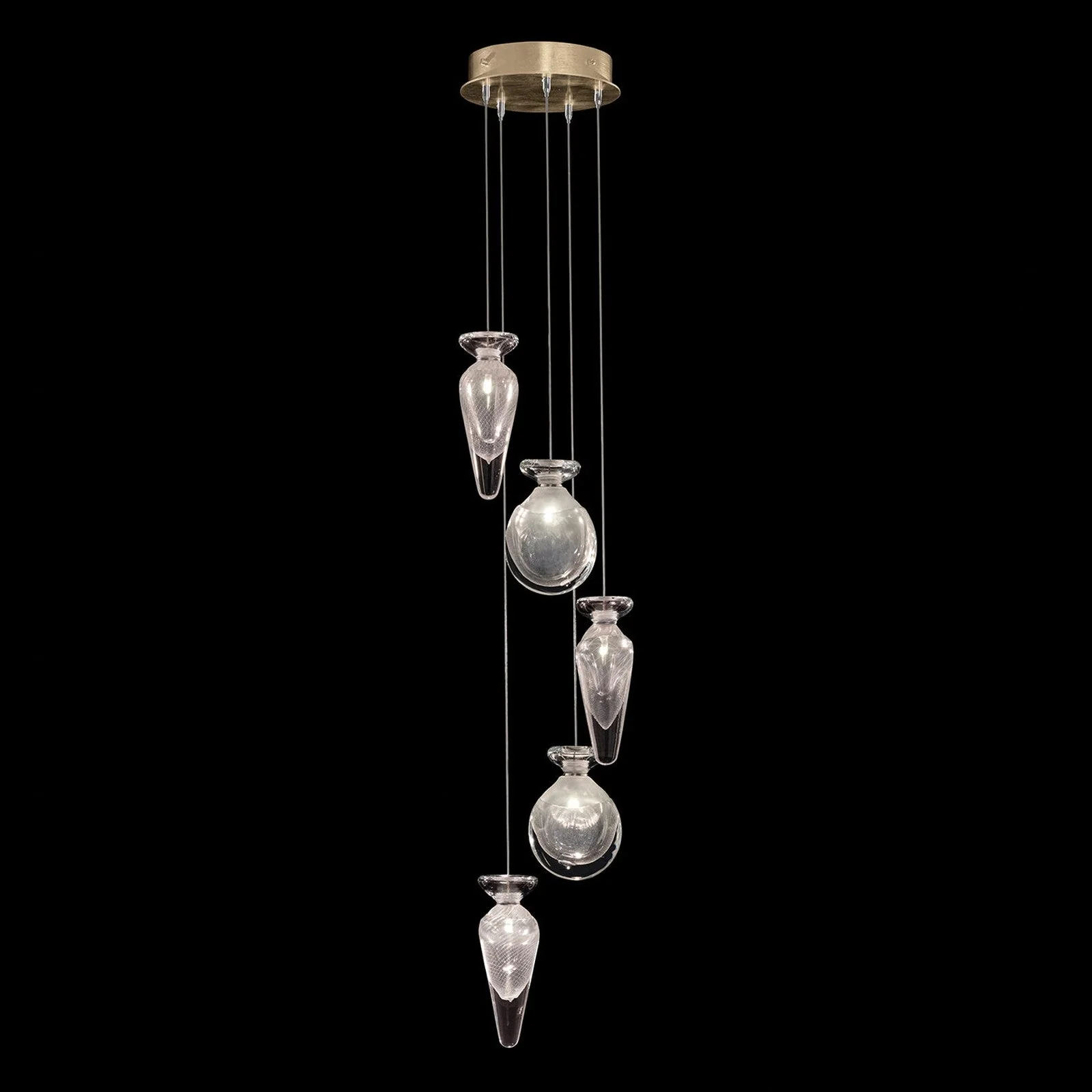 Fine Art Essence 11.5"W Round Pendant - Image 17