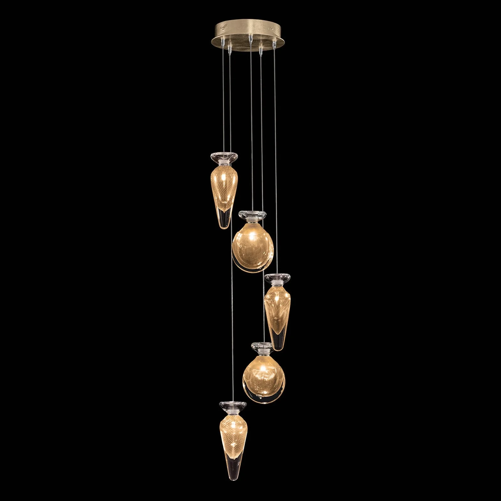 Fine Art Essence 11.5"W Round Pendant - Image 19