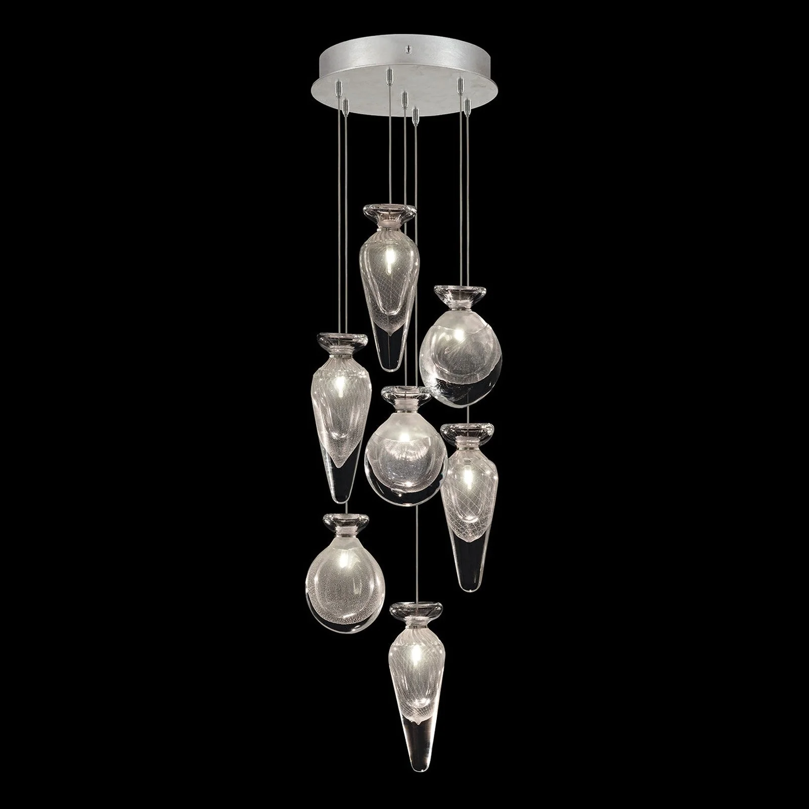 Fine Art Essence 13.5"W Round Pendant - Image 13
