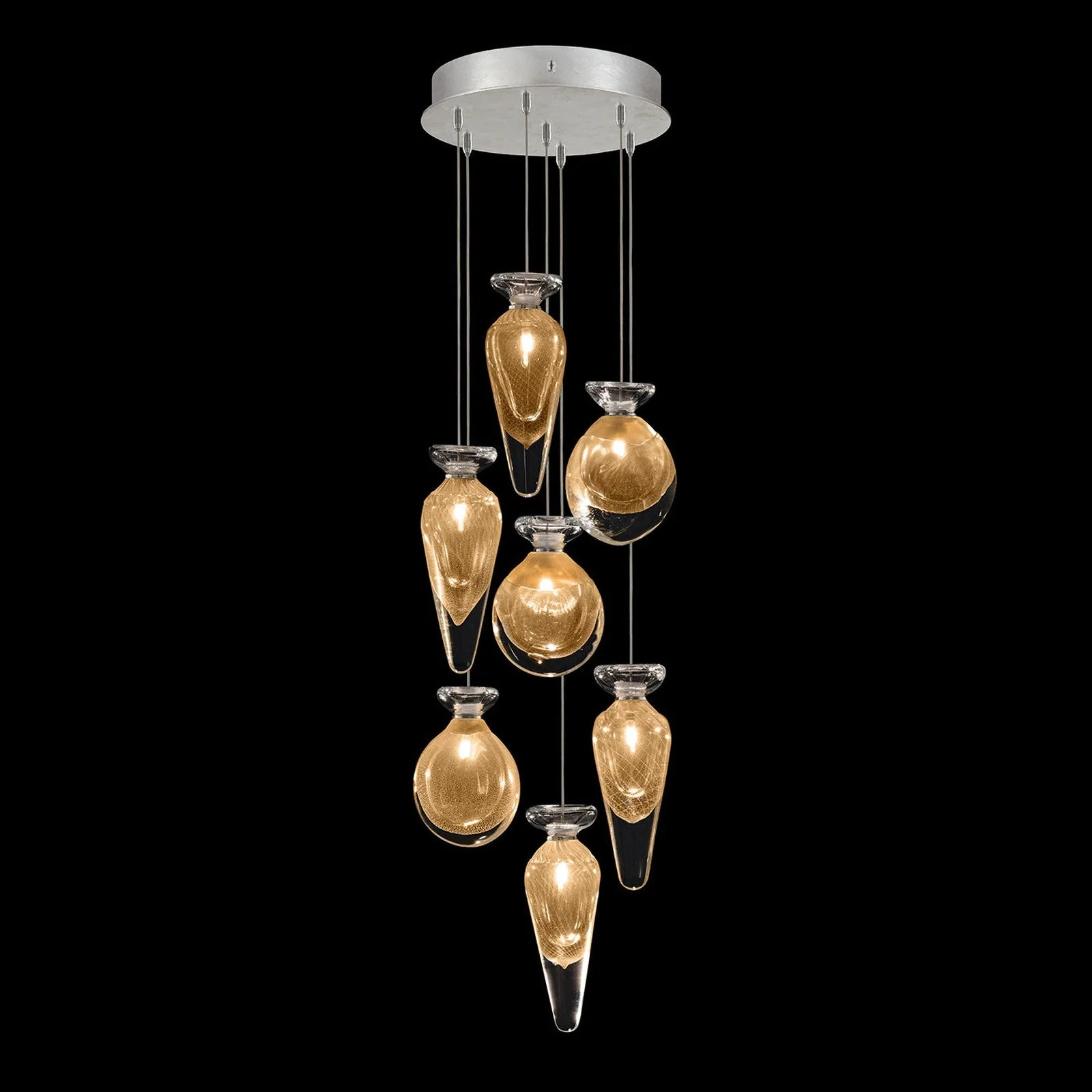 Fine Art Essence 13.5"W Round Pendant - Image 16