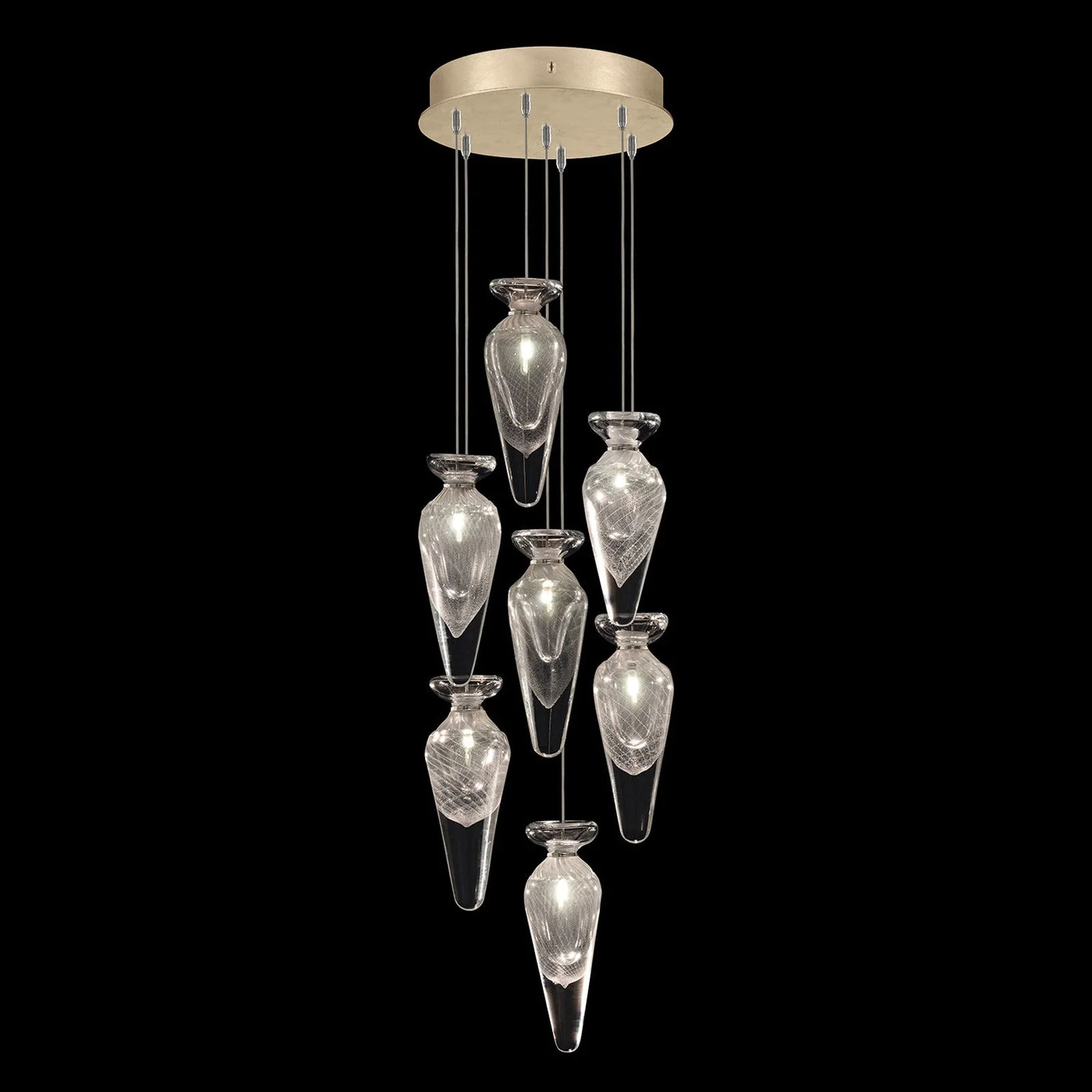 Fine Art Essence 13.5"W Round Pendant - Image 3