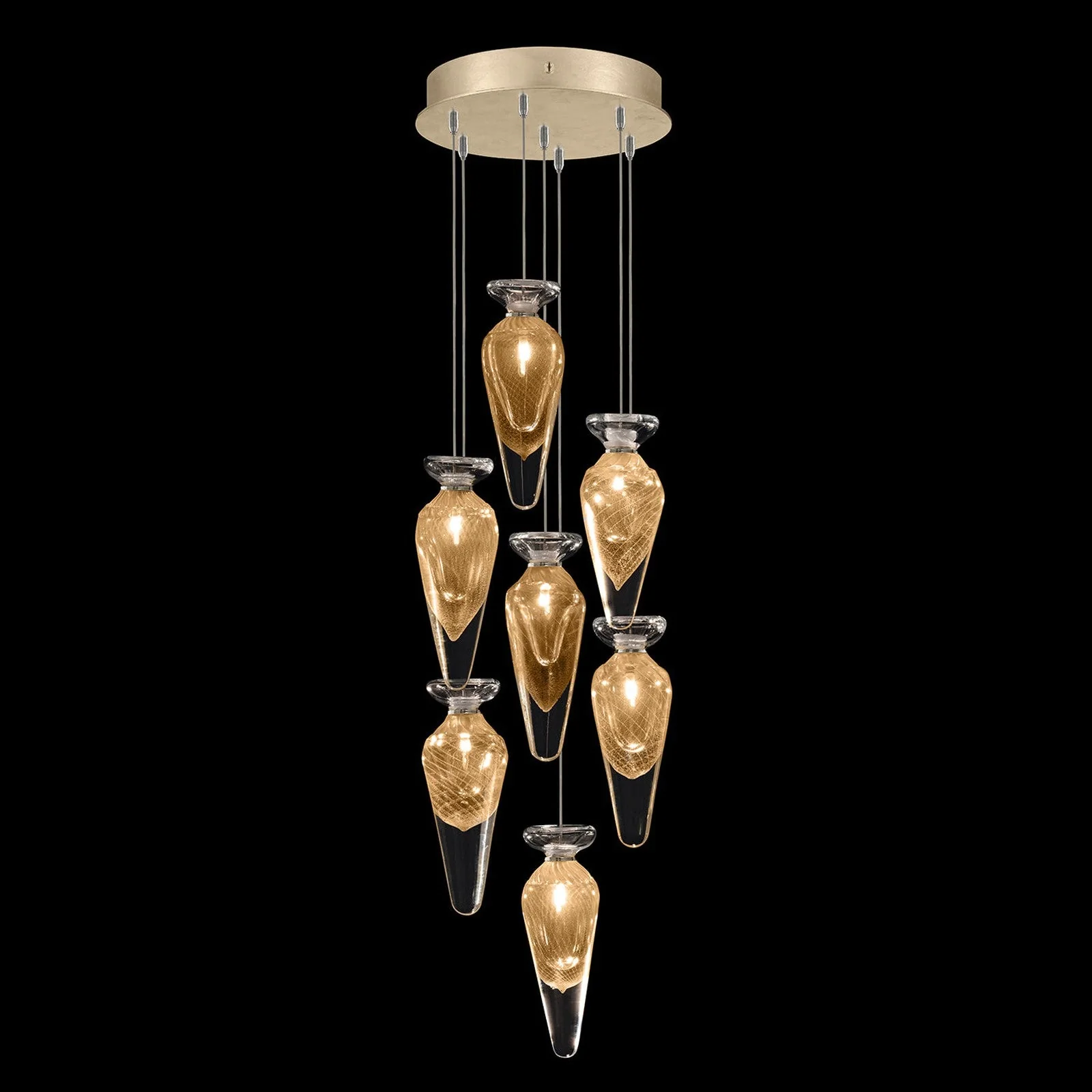 Fine Art Essence 13.5"W Round Pendant - Image 6