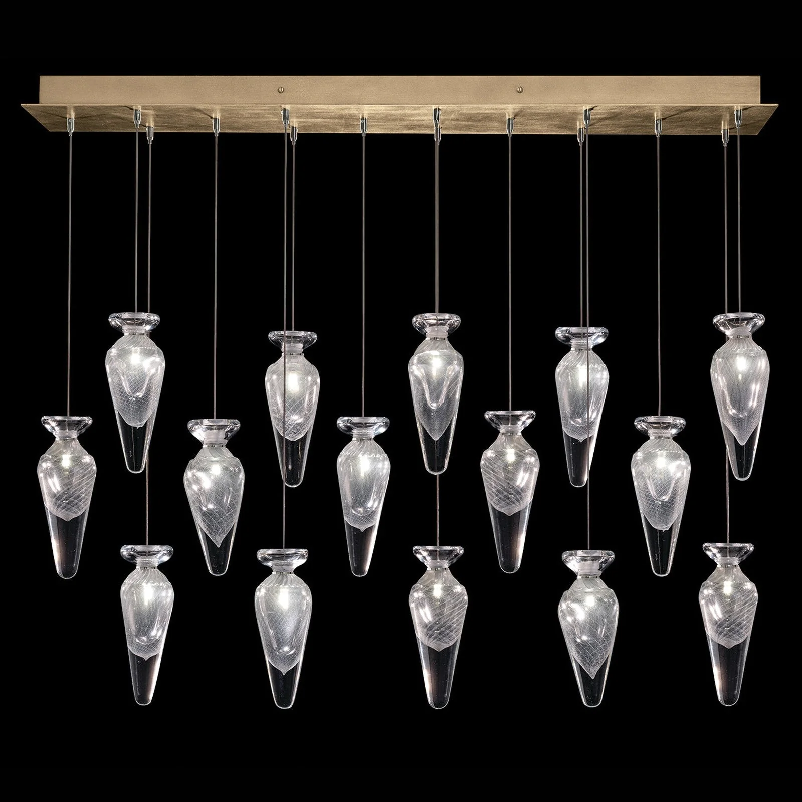 Fine Art Essence 49"W Rectangular Pendant - Image 2