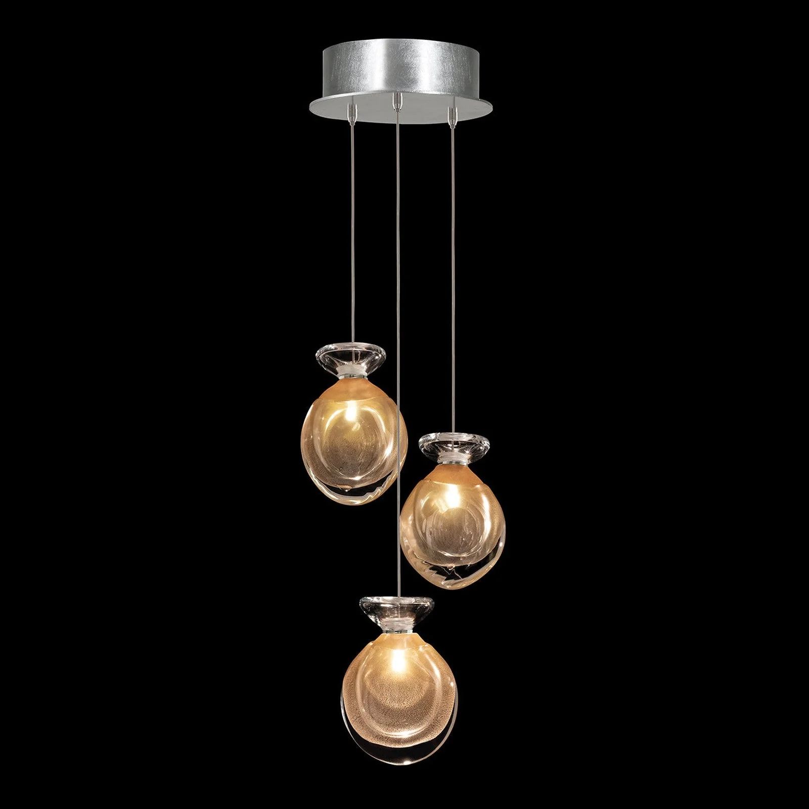 Fine Art Essence 8.5"W Round Pendant - Image 11