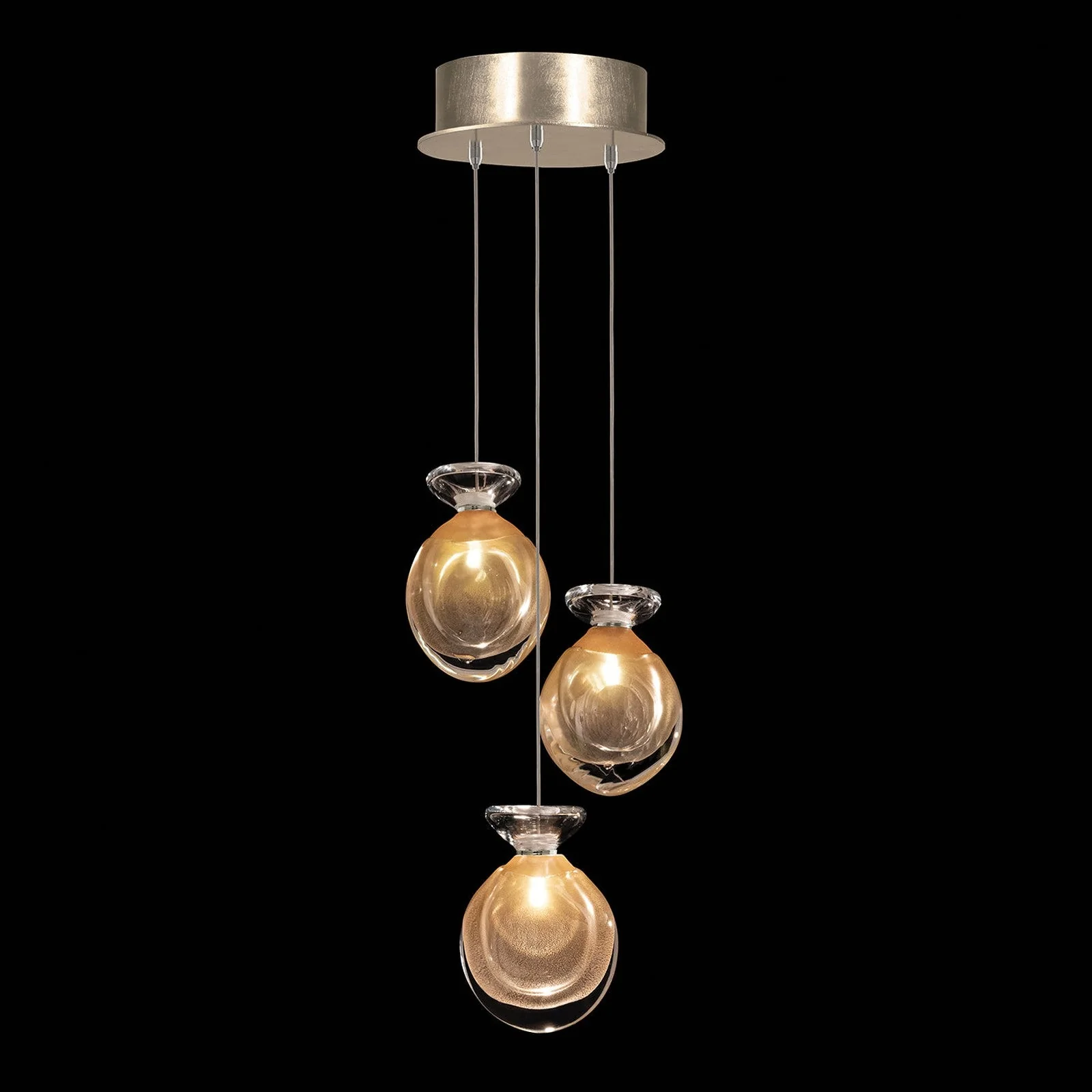 Fine Art Essence 8.5"W Round Pendant - Image 12