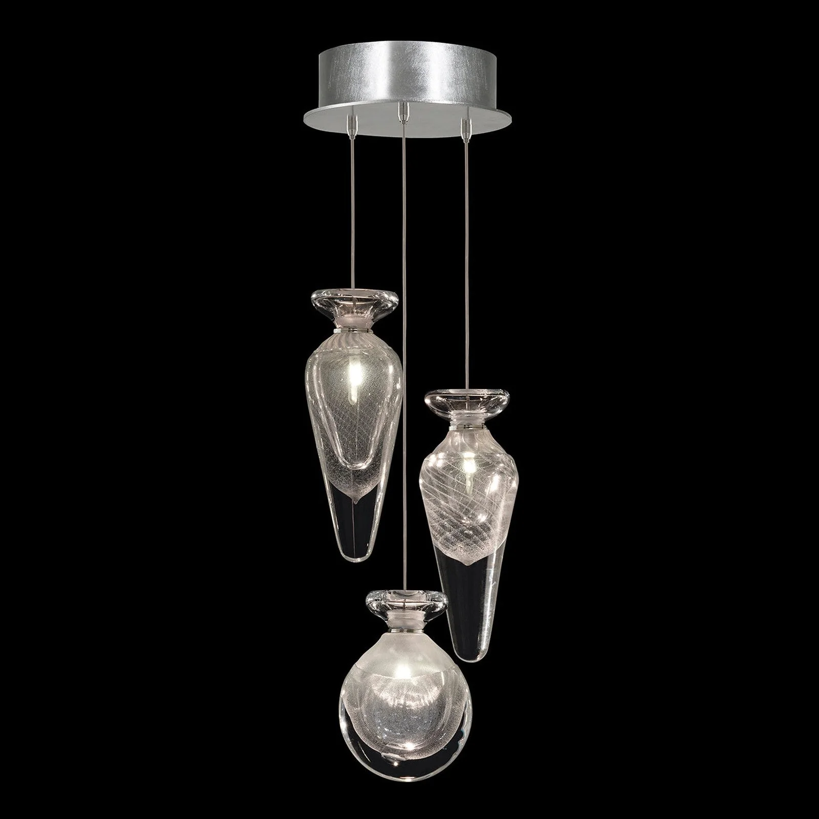 Fine Art Essence 8.5"W Round Pendant - Image 13