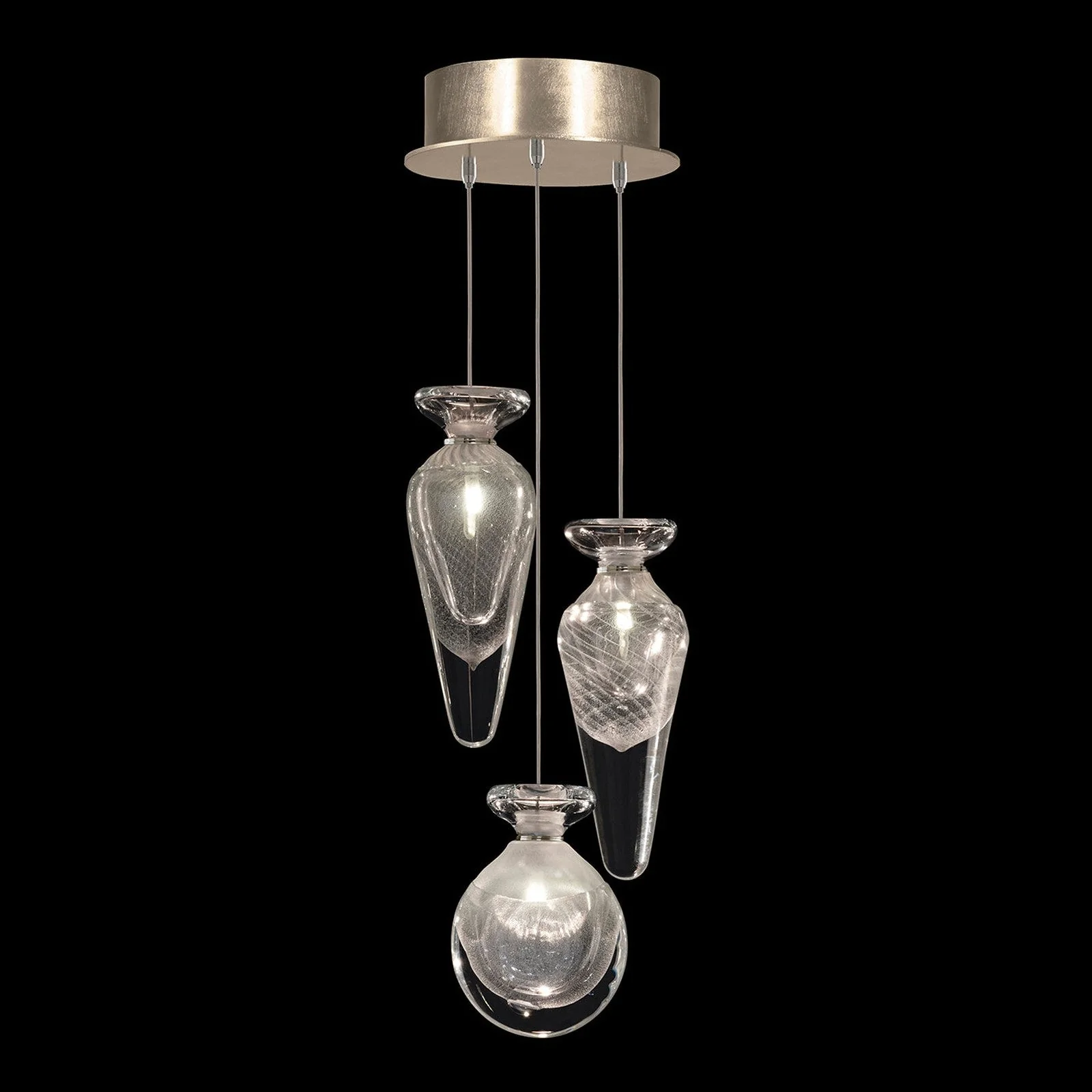 Fine Art Essence 8.5"W Round Pendant - Image 15