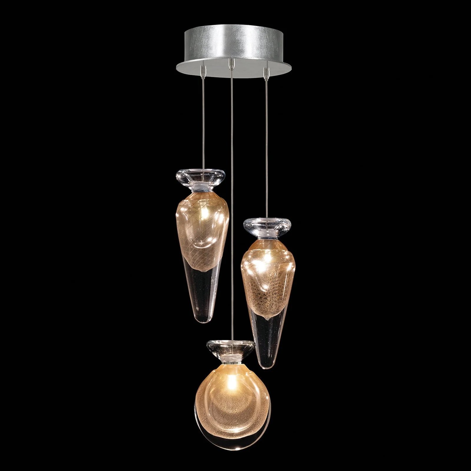Fine Art Essence 8.5"W Round Pendant - Image 16