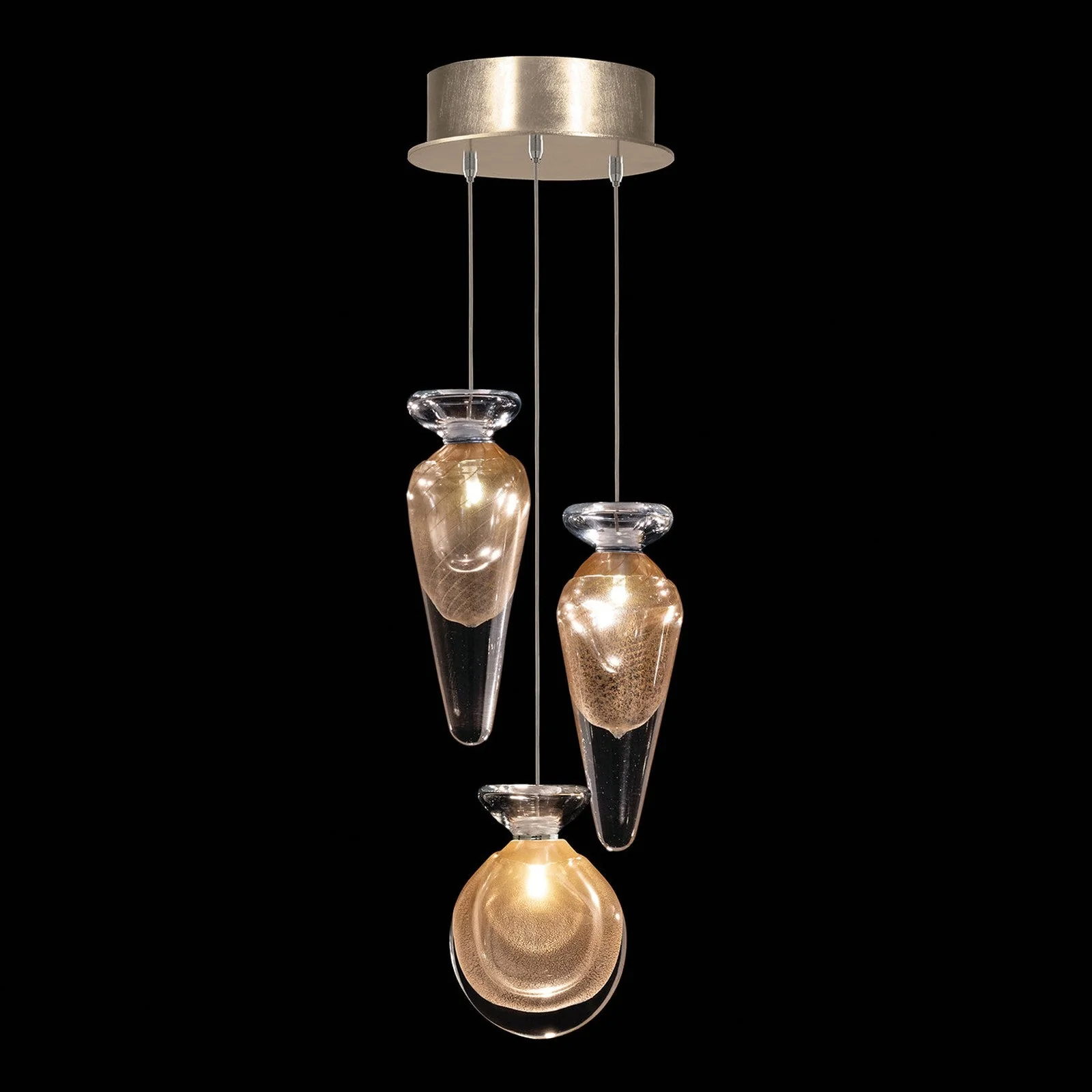 Fine Art Essence 8.5"W Round Pendant - Image 17