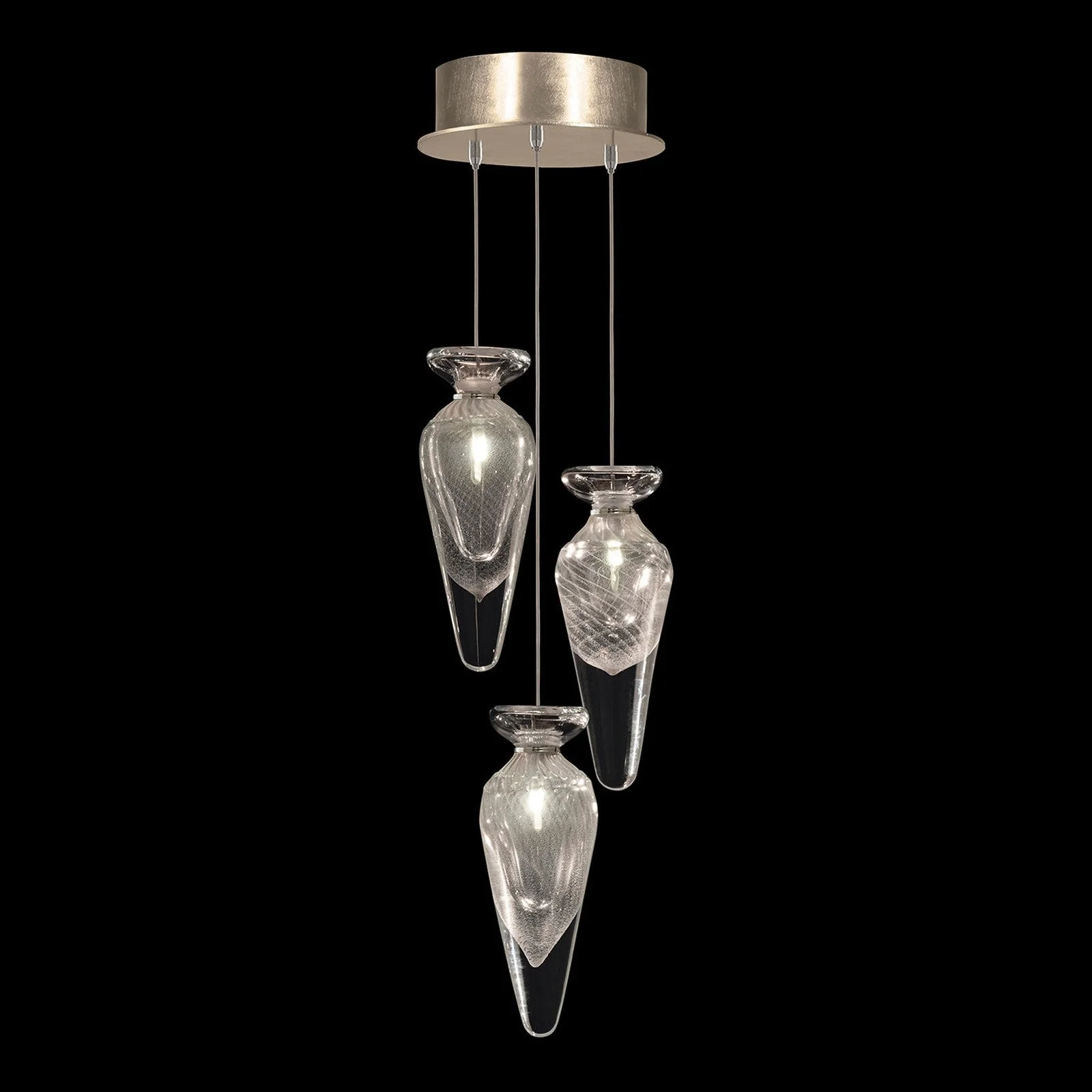 Fine Art Essence 8.5"W Round Pendant - Image 3