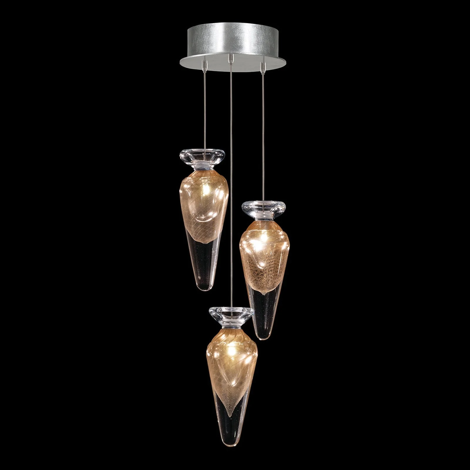 Fine Art Essence 8.5"W Round Pendant - Image 5