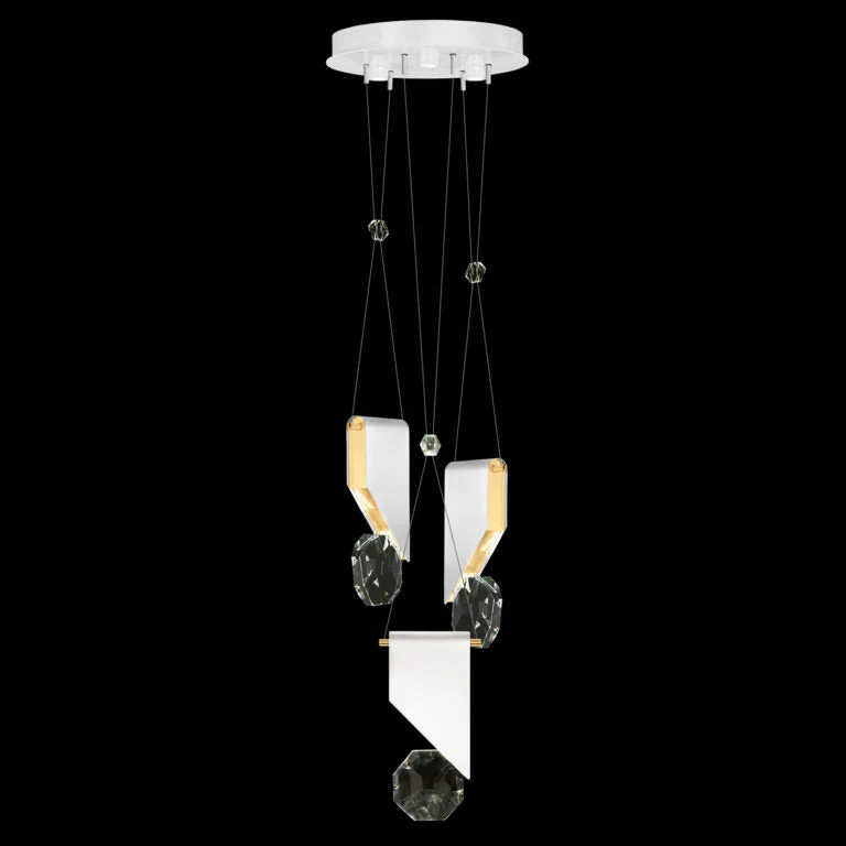 Fine Art Handcrafted Lighting Aria 16" Round Pendant 111 - Image 2