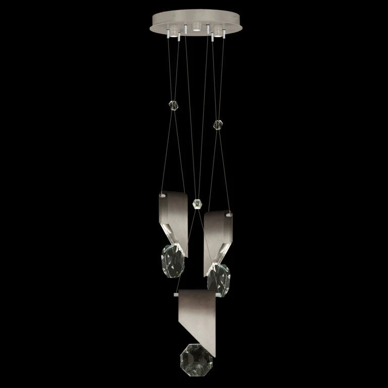 Fine Art Handcrafted Lighting Aria 16" Round Pendant 111 - Image 4