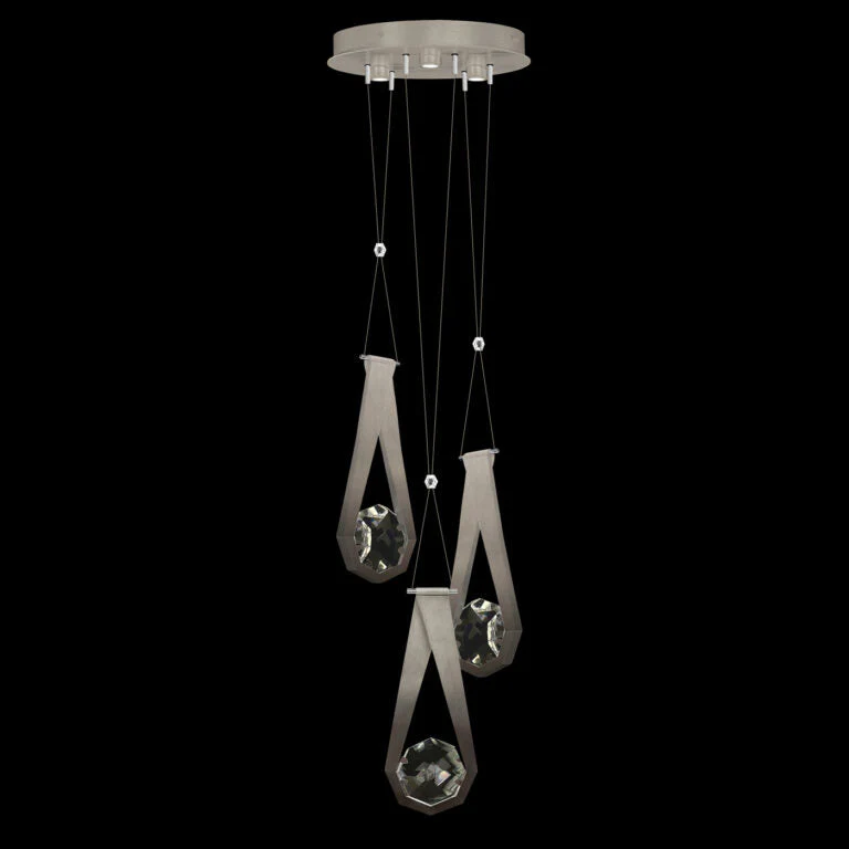 Fine Art Handcrafted Lighting Aria 16" Round Pendant 222 - Image 4