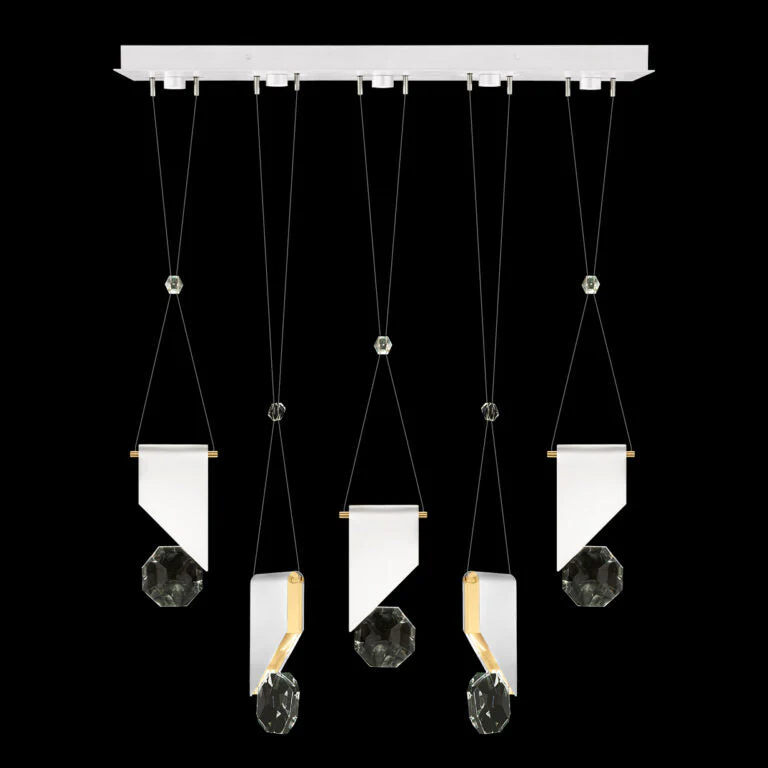 Fine Art Handcrafted Lighting Aria 43" Round Pendant 11111 - Image 2
