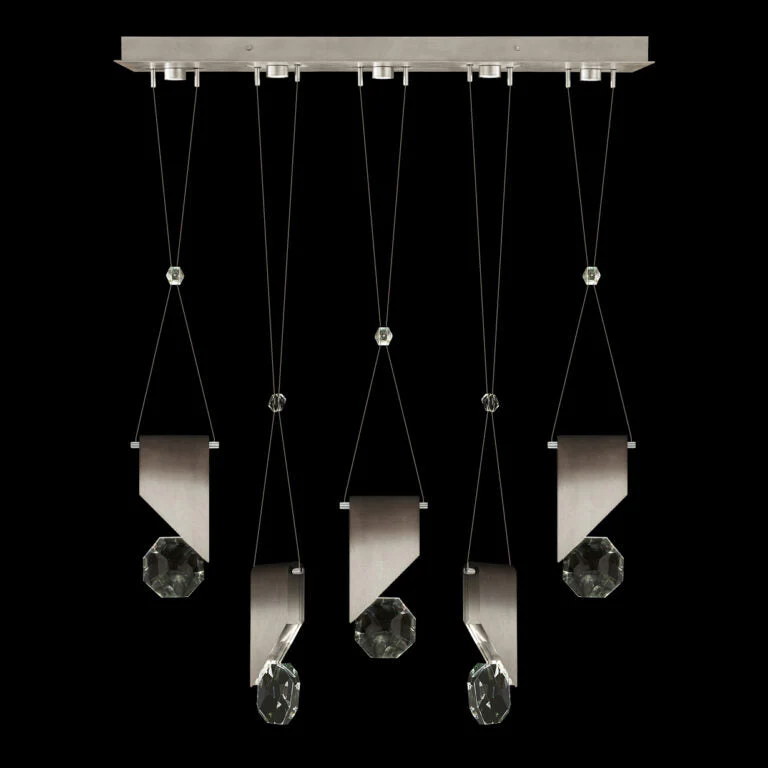 Fine Art Handcrafted Lighting Aria 43" Round Pendant 11111 - Image 4