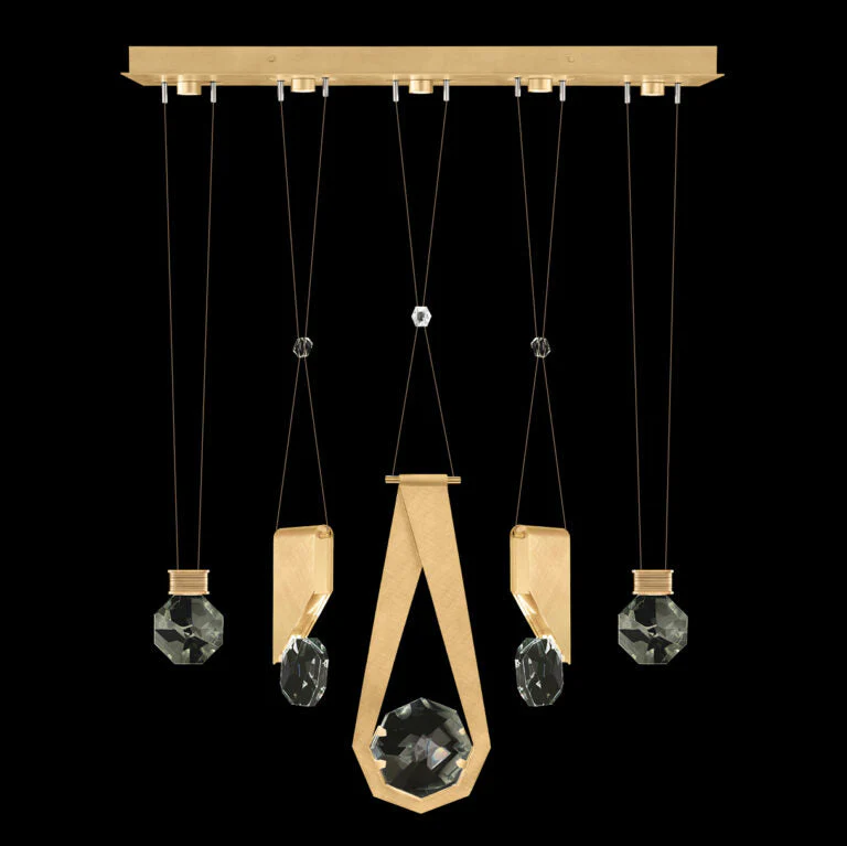Fine Art Handcrafted Lighting Aria 43" Round Pendant 11244 - Image 5