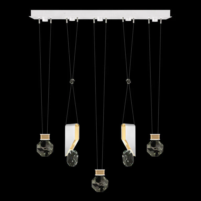 Fine Art Handcrafted Lighting Aria 43" Round Pendant 11444 - Image 2