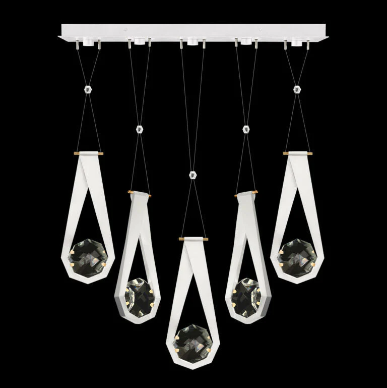 Fine Art Handcrafted Lighting Aria 43" Round Pendant 22222 - Image 2