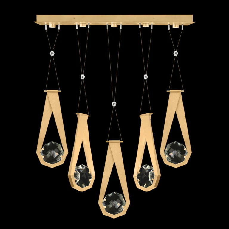 Fine Art Handcrafted Lighting Aria 43" Round Pendant 22222 - Image 5