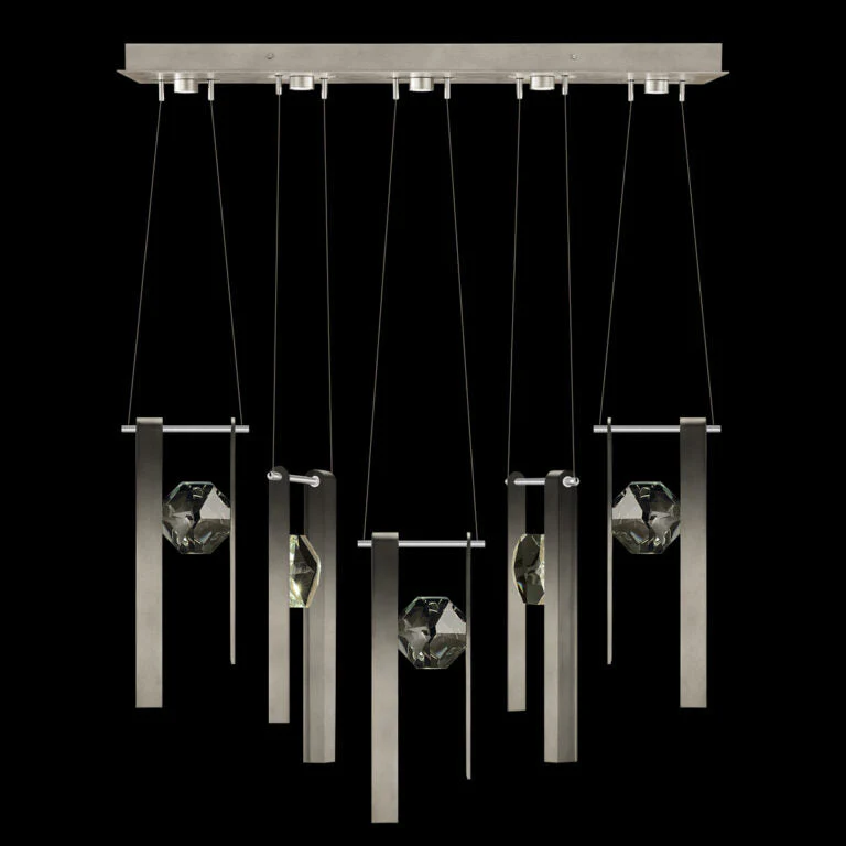 Fine Art Handcrafted Lighting Aria 43" Round Pendant 33333 - Image 4
