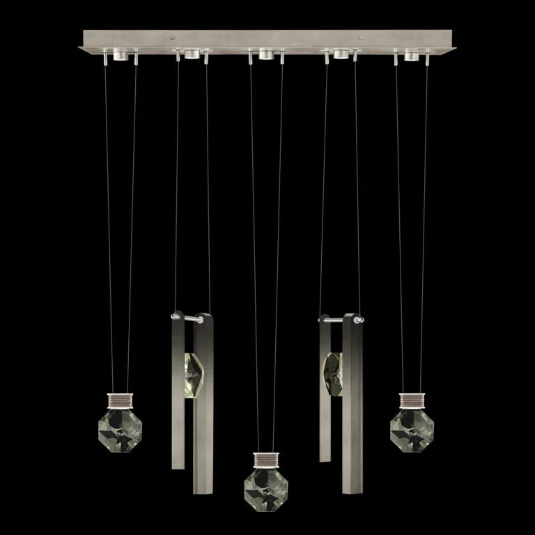 Fine Art Handcrafted Lighting Aria 43" Round Pendant 33444 - Image 4