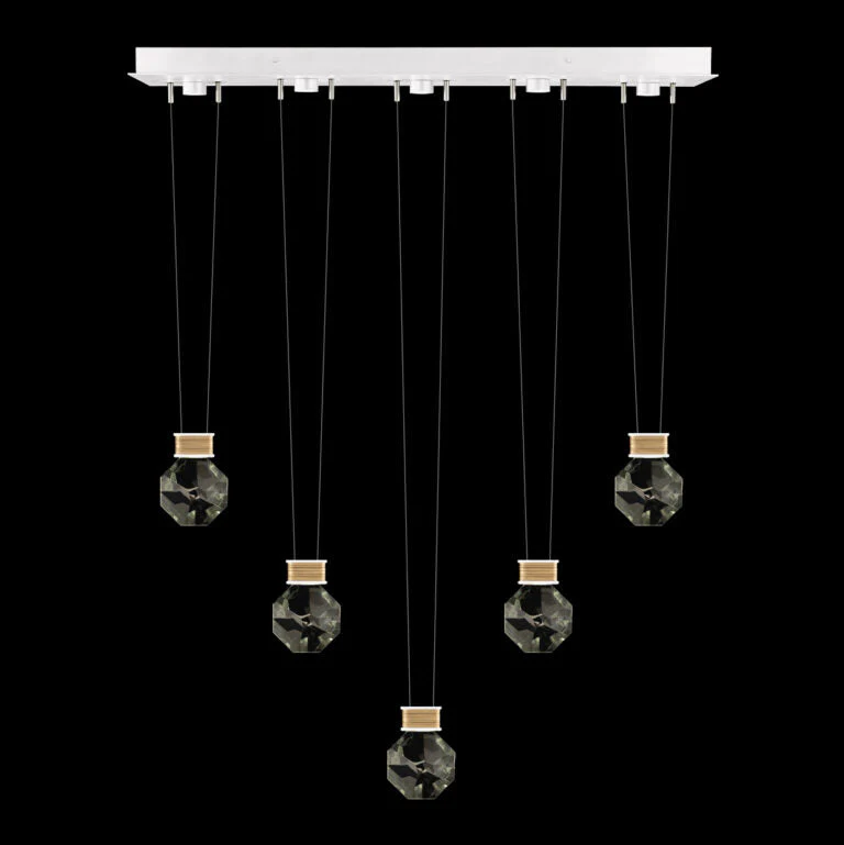 Fine Art Handcrafted Lighting Aria 43" Round Pendant 44444 - Image 2