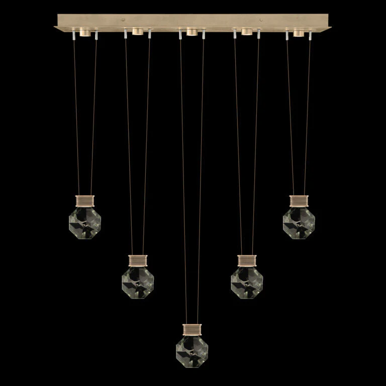 Fine Art Handcrafted Lighting Aria 43" Round Pendant 44444 - Image 3
