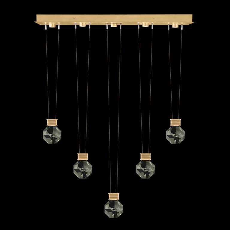 Fine Art Handcrafted Lighting Aria 43" Round Pendant 44444 - Image 5
