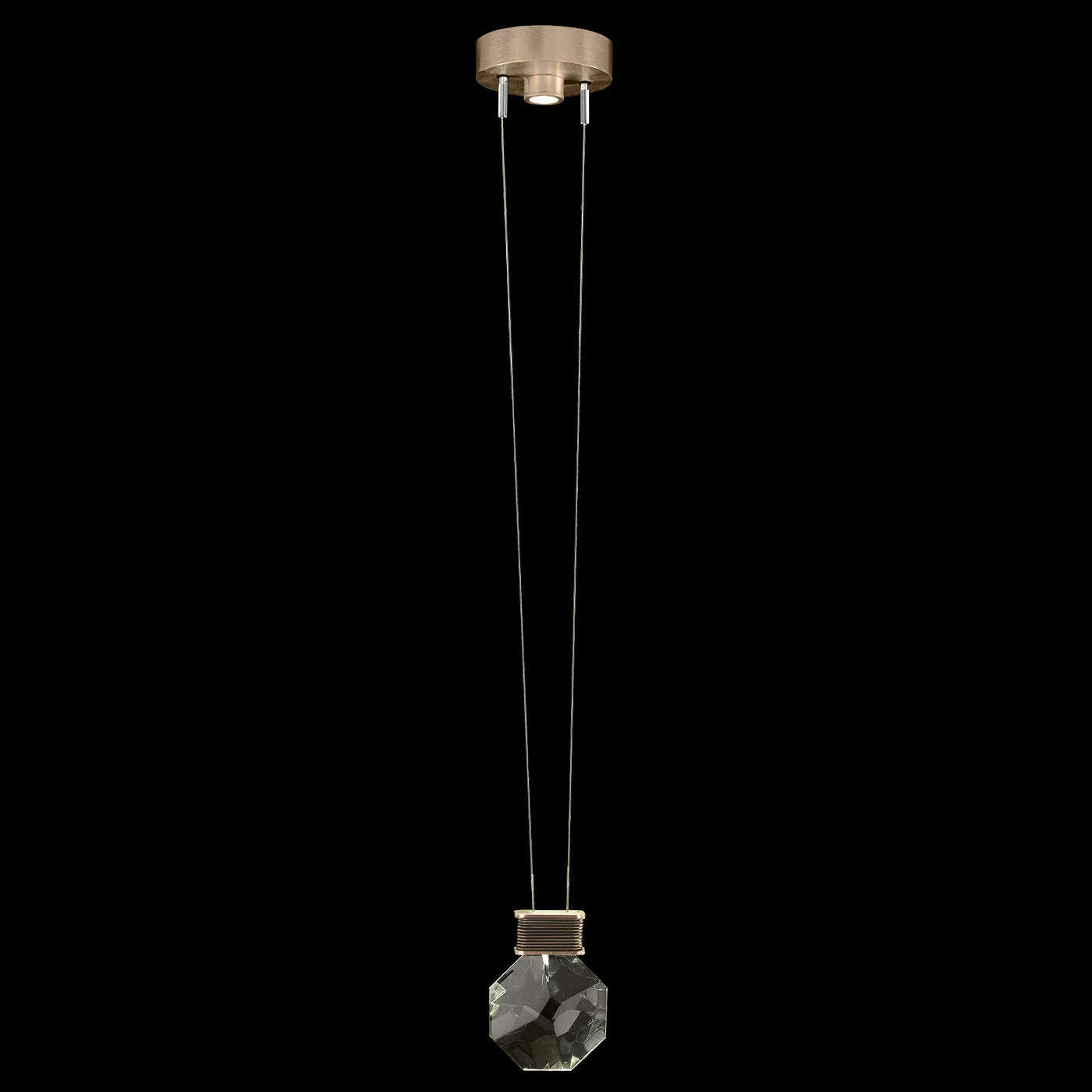 Fine Art Handcrafted Lighting Aria 6" Round Pendant - Image 3