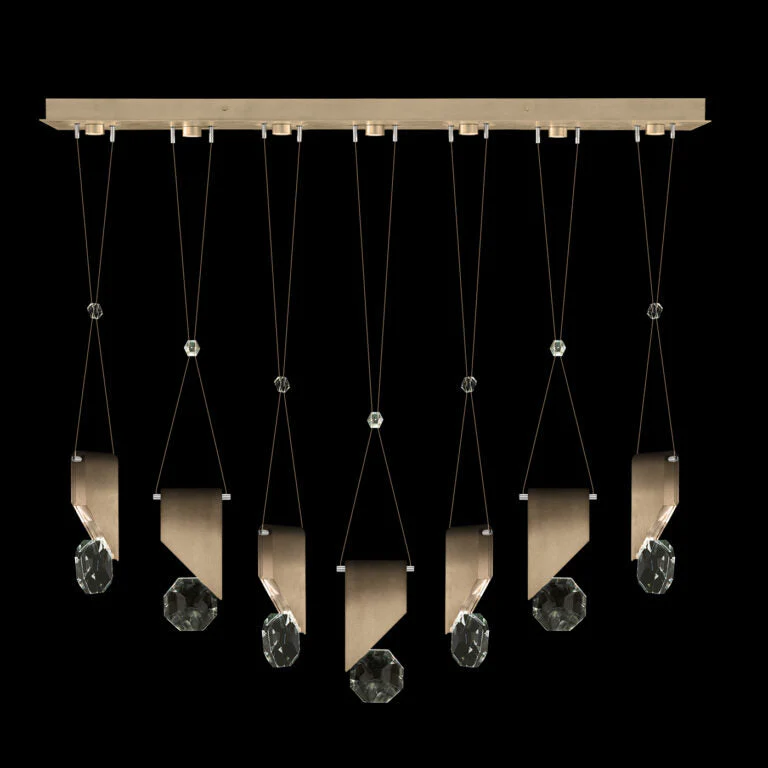 Fine Art Handcrafted Lighting Aria 60" Round Pendant 1111111 - Image 3