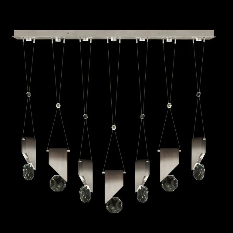 Fine Art Handcrafted Lighting Aria 60" Round Pendant 1111111 - Image 4