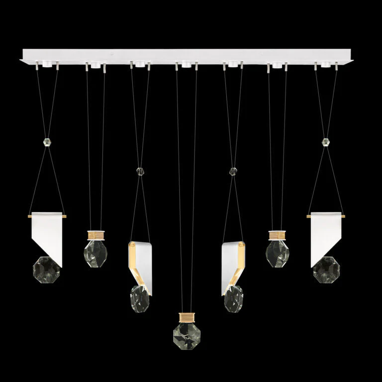 Fine Art Handcrafted Lighting Aria 60" Round Pendant 1111444 - Image 2
