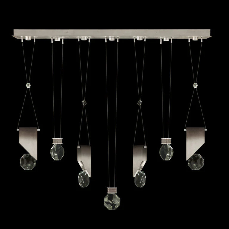 Fine Art Handcrafted Lighting Aria 60" Round Pendant 1111444 - Image 4
