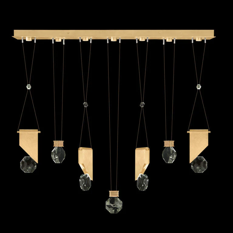 Fine Art Handcrafted Lighting Aria 60" Round Pendant 1111444 - Image 5