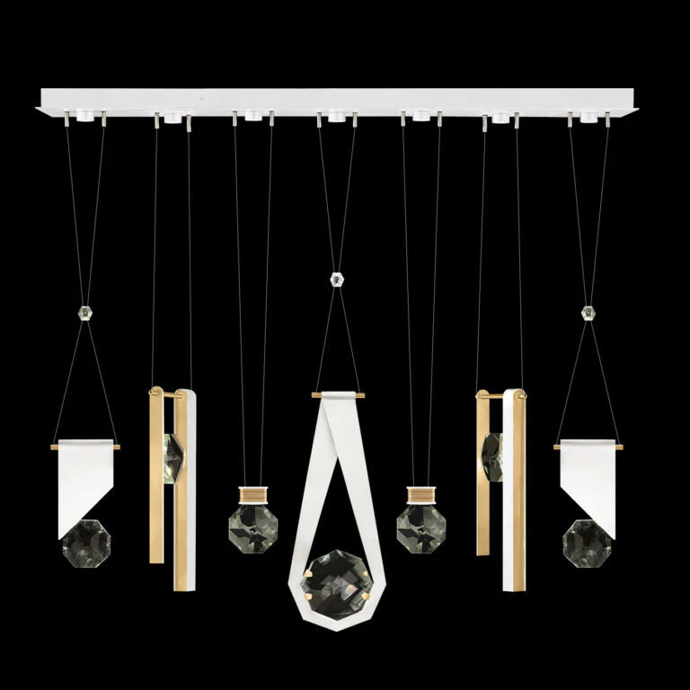 Fine Art Handcrafted Lighting Aria 60" Round Pendant 1123344 - Image 2