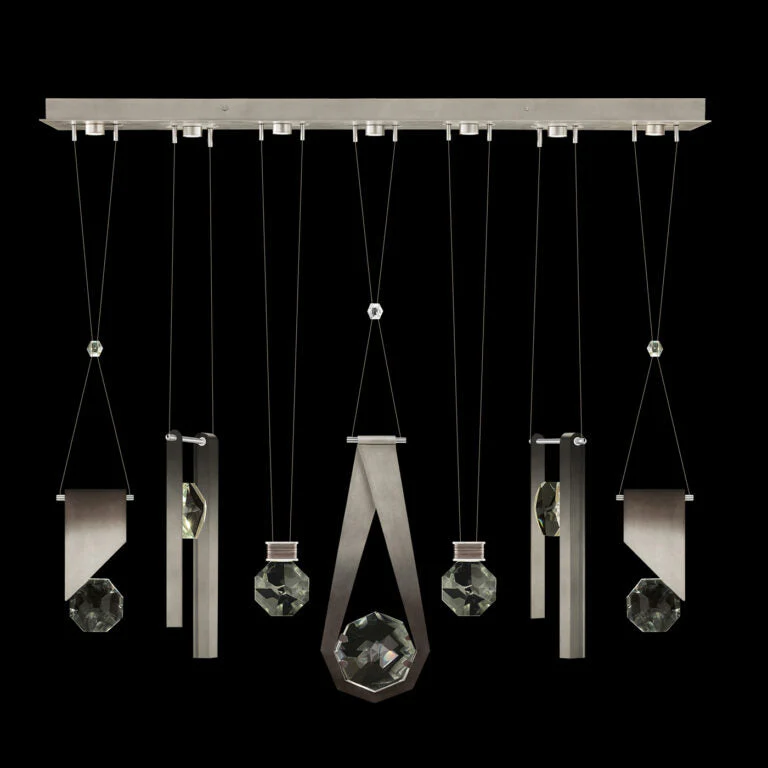 Fine Art Handcrafted Lighting Aria 60" Round Pendant 1123344 - Image 4