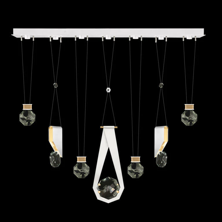 Fine Art Handcrafted Lighting Aria 60" Round Pendant 1124444 - Image 2