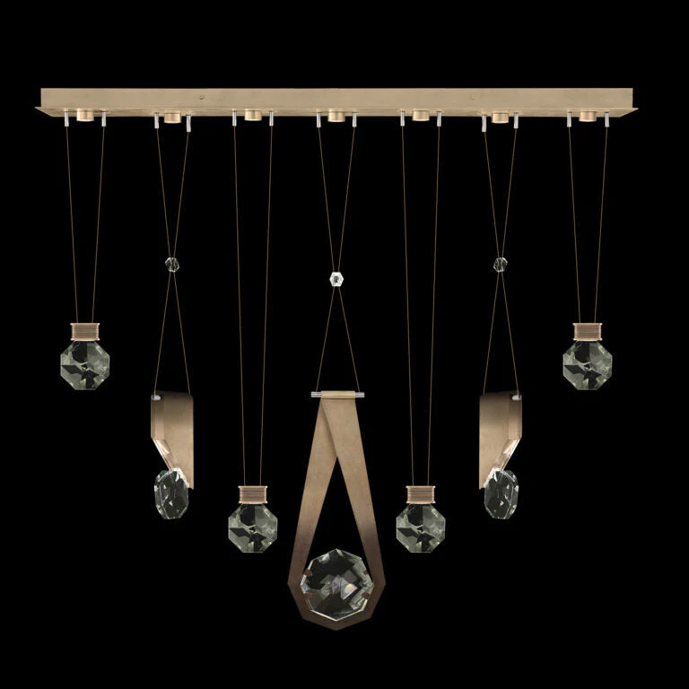 Fine Art Handcrafted Lighting Aria 60" Round Pendant 1124444 - Image 3