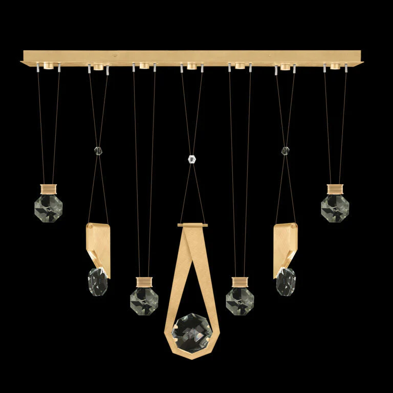 Fine Art Handcrafted Lighting Aria 60" Round Pendant 1124444 - Image 5