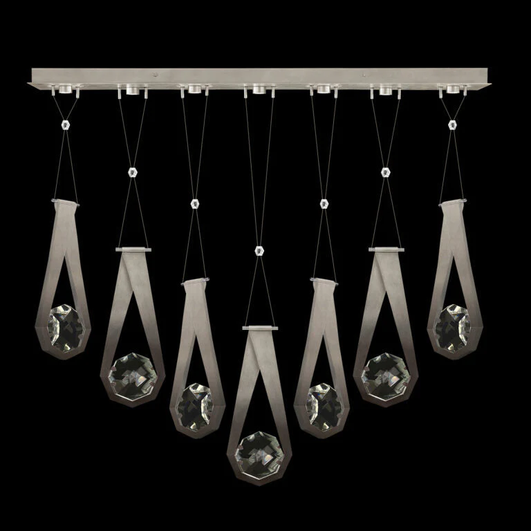 Fine Art Handcrafted Lighting Aria 60" Round Pendant 2222222 - Image 4